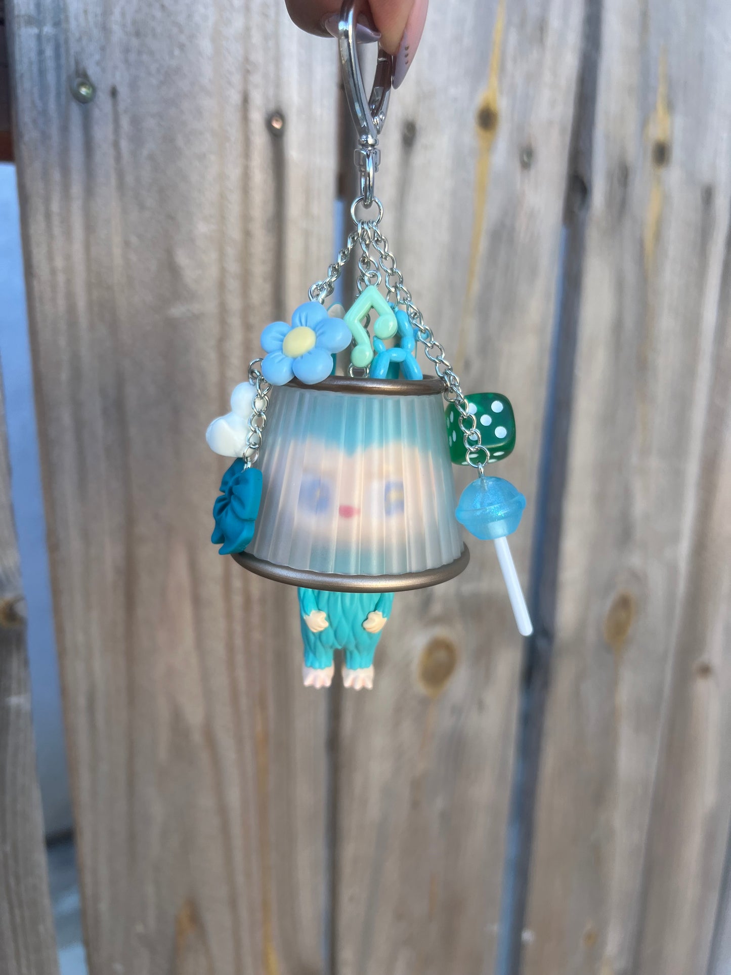 Almost Hidden - keychain