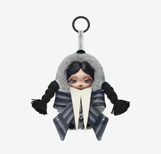 SKULLPANDA × Wednesday Plush (Nevermore Academy Uniform Version)