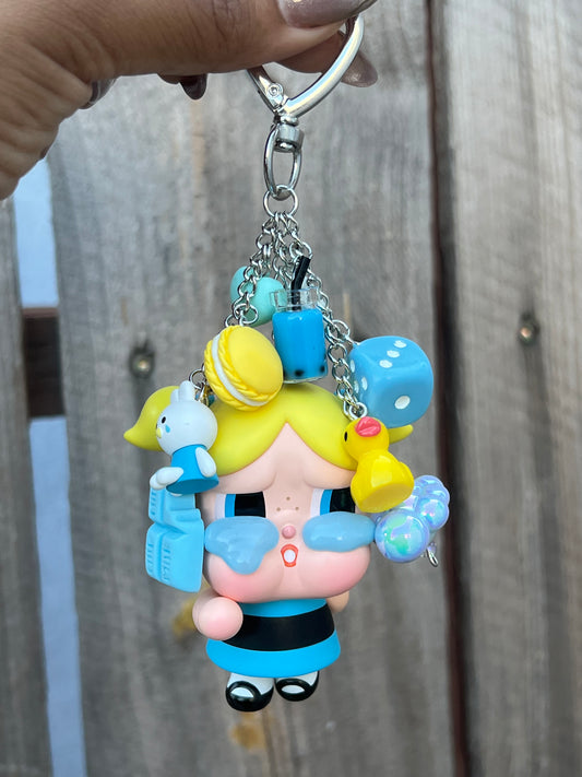 Cry Baby P O W E R P U F F Keychains